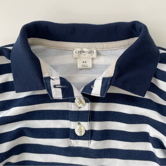J.Crew Crewcuts Girls Navy White Striped Jeans Outfit LOT OF TWO Size XS, 4/5 - Picture 4 of 15